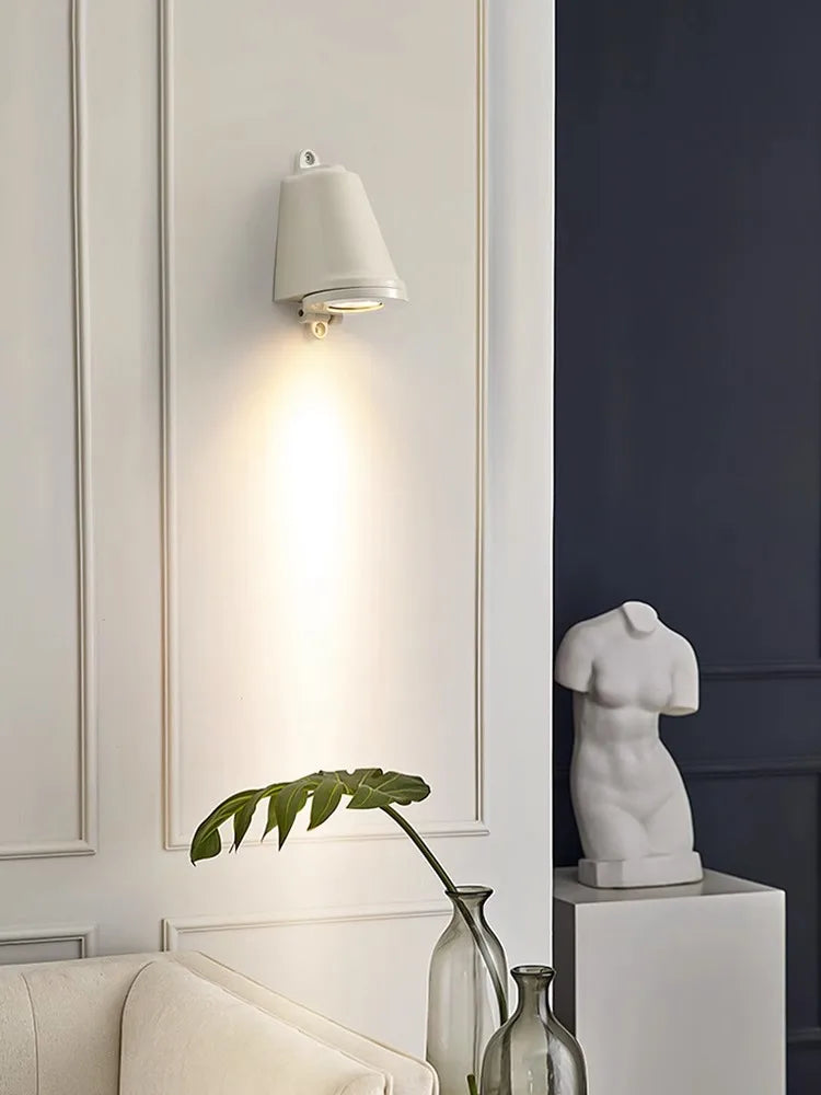 Axya Outdoor Wall Lamp: Waterproof Minimalist Garden Lighting for Villa Balcony