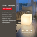 Axyaa Nordic Cube LED Floor Lamp for Stylish Living Spaces