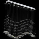 Axyaa Crystal Pendant Lights: Modern Luxury LED Hanging Lamps