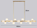 Axyaa Modern Chandelier Pendant Light for Dining Room and Indoor Lighting