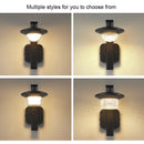 Axyaa LED Wall Light: Modern Waterproof Outdoor Decoration for Courtyard, Garage, Balcony