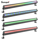 Axyaa RGB LED Wall Washer Lights 4PCS 100W for Outdoor Events, Stage Lighting