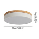 Axyaa Wooden LED Ceiling Light Chandelier Pendant for Modern Home Lighting
