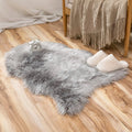 Axyaa Plush Faux Sheepskin Rug Soft Fluffy for Living Room & Bedroom