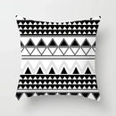 Axyaa Geometric Heart Piano Girl Throw Pillow Case Set for Home Decor