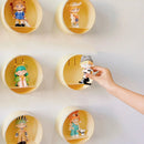 Axyaa Acrylic Figure Display Cabinet for Blind Box Mystery Showcase