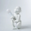 Axya Mini Monkey Desk Lamp: Nordic Resin Animal Light for Bedroom, Children's Room & Decor