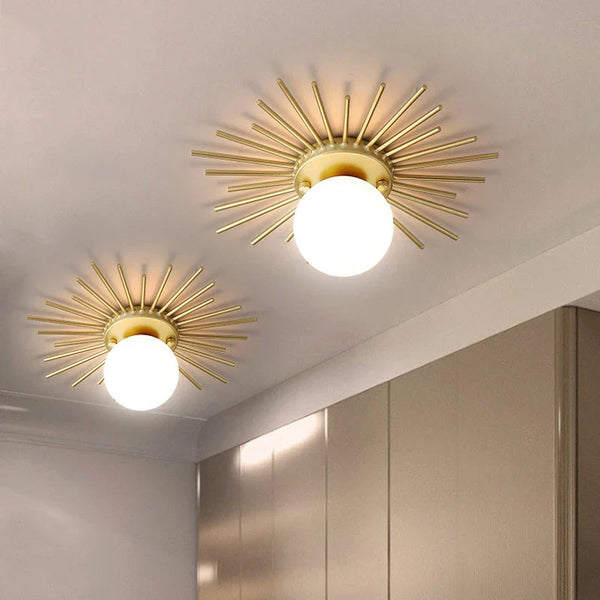 Axyaa Modern LED Ceiling Lights for Hallway and Corridor, Nordic Home Aisle Illumination Decor