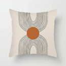 Axyaa Abstract Pattern Cushion Cover - 45*45cm Polyester Pillowcase