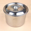 Axya Stainless Steel Pan Lid for Universal Pot Frying Wok Cover