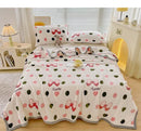Axyaa Cloud Mink Velvet Cover Blanket - Milk Fiber Printed Blanket