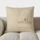 Axyaa Crescent Moon & Lantern Pillow Cover for Sofa, Bedroom, Car