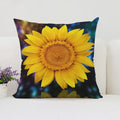 Axyaa Velvet Floral Pillow Covers for Home Decor and Sofa, 50x50 Throw Pillowcases