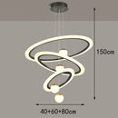 Axyaa Nordic Dining Room Pendant Light Chandelier for Living Room