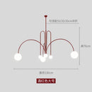 Axyaa Copper Magic Bean Pendant Light: Modern Designer Chandelier for Various Spaces