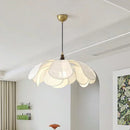 Axyaa Creamy Style E27 Led Pendant Chandelier for French Bedroom & Dining Room