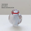 Axyaa Gradient Glass Vase for Stylish Home Decor & Flower Arrangement