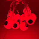 Axyaa LED Eyeball String Lights: Spooky Halloween Atmosphere Decor Lamp