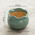 Lotus Shape Ceramic Vase by Axyaa: Elegant Table Decor for Flowers & Plants