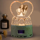 Axyaa Love Crystal Photo NightLight with Bluetooth Music Player