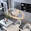 Axya LED Planet Pendant Lamp: Modern Creative Decoration Light for Home Décor