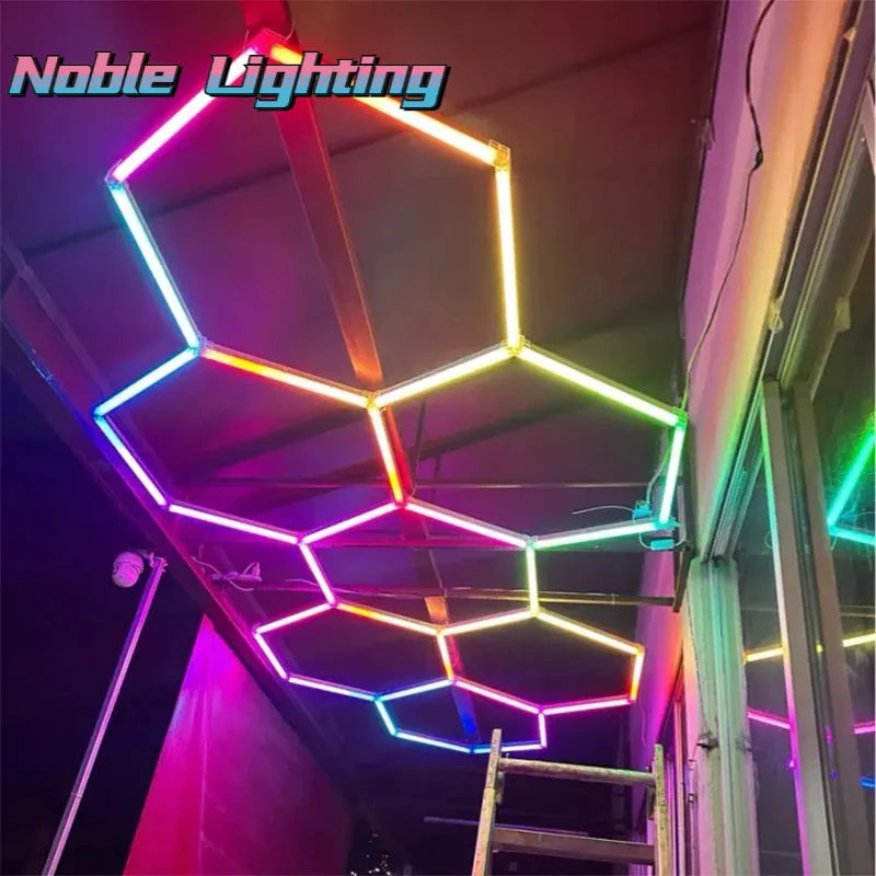 Axyaa RGB Hexagon Lighting Kit for Dynamic Lighting Effects