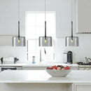 Axyaa Glass Cup LED Pendant Lamp for Minimalist Designer Restaurant, Bar, and Home