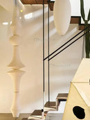 Axyaa Noguchi Pendant Lights: Modern LED Hanging Lamp for Living Room & Bedroom