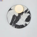 Axyaa Circular Ceramic LED Wall Lights - Nordic Modern Indoor Lighting