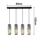 Axyaa Crystal Chandelier Pendant Light for Luxury Living Room and Bedroom