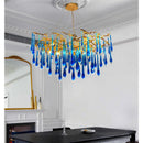 Axyaa Crystal Pendant Lamp for Living Room, Bedroom, Dining Room, and Bar Counter