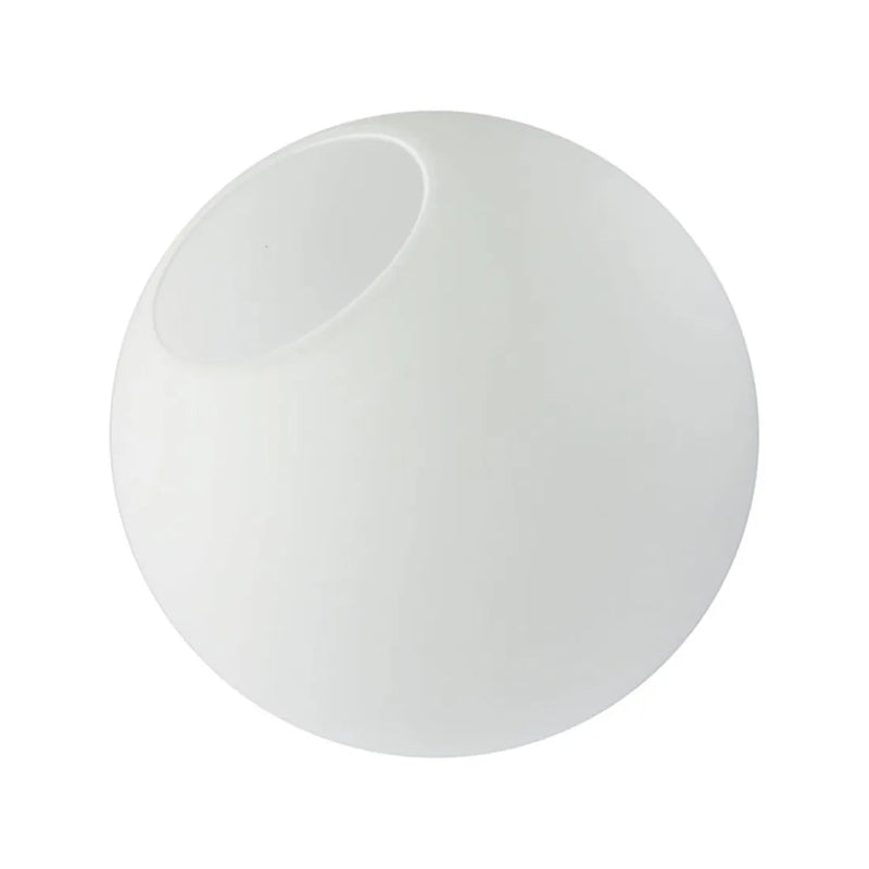 Axyaa Frosted Opal Glass Globes for Light Fixtures - Set of 4 Sizes