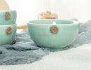 Axyaa Zodiac 4.5-inch Celadon Rice Bowl - Creative Twelve Chinese Zodiac Ceramic Tableware