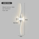 Axyaa LED Wall Lights for Bedroom Living Room Indoor, Modern Wall Sconce Lighting