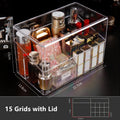 Axyaa Lipstick & Makeup Organizer: Cosmetic & Nail Polish Display Holder Box