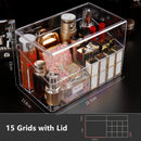 Axyaa Lipstick & Makeup Organizer: Cosmetic & Nail Polish Display Holder Box