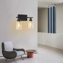 Axya Vintage Loft Style Wall Light Glass Iron Art Edison LED Fixtures