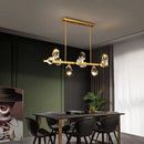 Axyaa Crystal Chandelier Pendant Light for Living Room, Dining Room, and Ceiling - Indoor Luxury Lighting