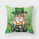 Axyaa Cute Animal Print Cushion Cover 45x45cm for Home Sofa Décor
