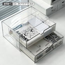 Acrylic Desk Organizer Set - Axyaa Stationery Drawers & Pen Holder