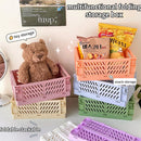 Axyaa Ins Folding Storage Rack Box | Portable Organizer for Desktop, Food, Toys & Stationery