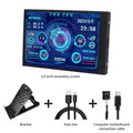 Axyaa 3.5" USB Type C Secondary Screen for PC CPU GPU RAM Monitor Display