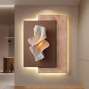 Axyaa Crystal Porcelain Wall Luster for Living Room Corridor Home Decoration