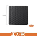 Axyaa Matte Geometric Diamond Square Bread Plate - Ideal for Dim Sum and Breakfast