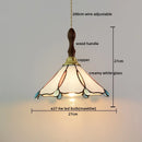 Axyaa Modern Pink Glass LED Pendant Lights Copper Hanging Lamp for Home Decor