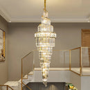 Axyaa Modern Crystal Chandelier for Luxury Living Spaces