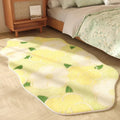 Axyaa Plush Bedroom Carpet: Soft, Thick, Washable, Anti-slip Floor Mat in Fluffy Design