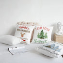 Axyaa Christmas Cushion Covers 45x45 - Modern Home Decor Pillowcases for Sofa, Couch, Bed