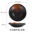 Axyaa Irregular Ceramic Tableware Set - Creative Japanese & Korean Style Dining Plates