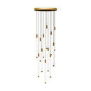 Axyaa Modern LED Chandelier for Living & Dining Room Decor